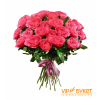 Пионовидные розовые розы заказать в Москве